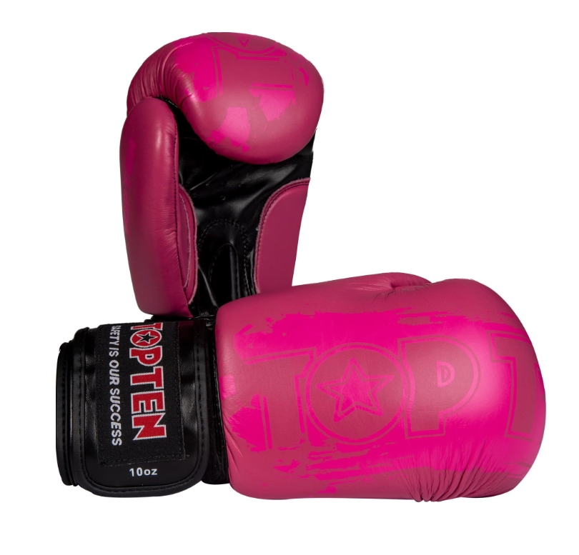 Topten Boxingglove Fight Color Pink 10 oz