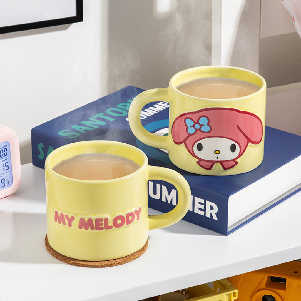 My Melody Präglad Porslinsmugg 400 ml i Presentask - 3