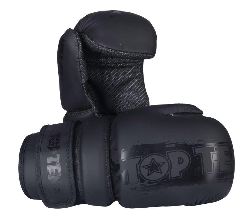 Topten Open Hand Pointfight Power Svart XS-XL