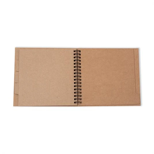 Studio Light Spiral passe -partout journal 150x150x15mm, Kraft  - 2