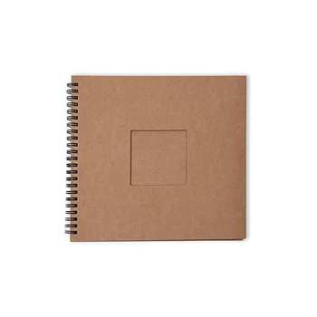 Studio Light Spiral passe -partout journal 203x203x17mm, Kraft 