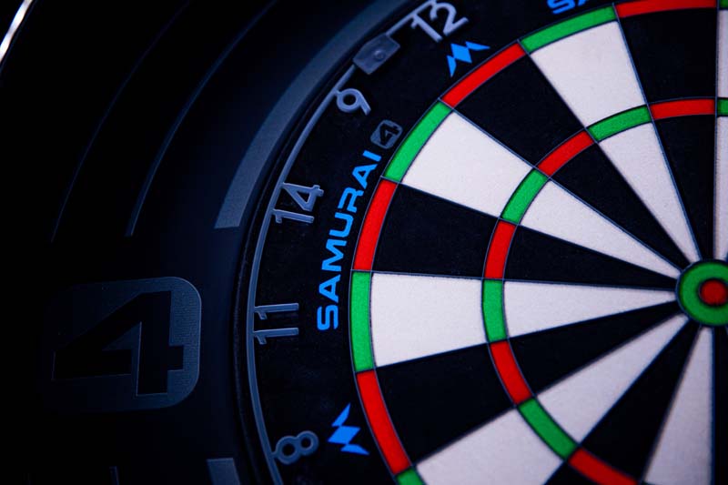 Mission Darttavla Samurai 4 Graphite Grey Spider - 6