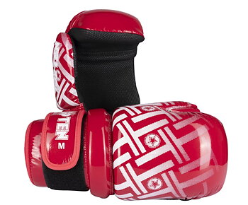 Topten Open Hand Glossy Prism Red XS-L