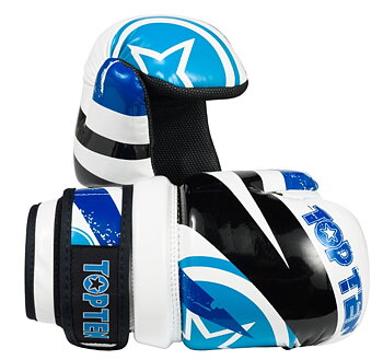 Topten Open Hand Glossy Urban Blå/Vit XS-L