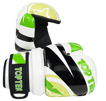 Topten Open Hand Glossy Urban Grön/Vit XS-L