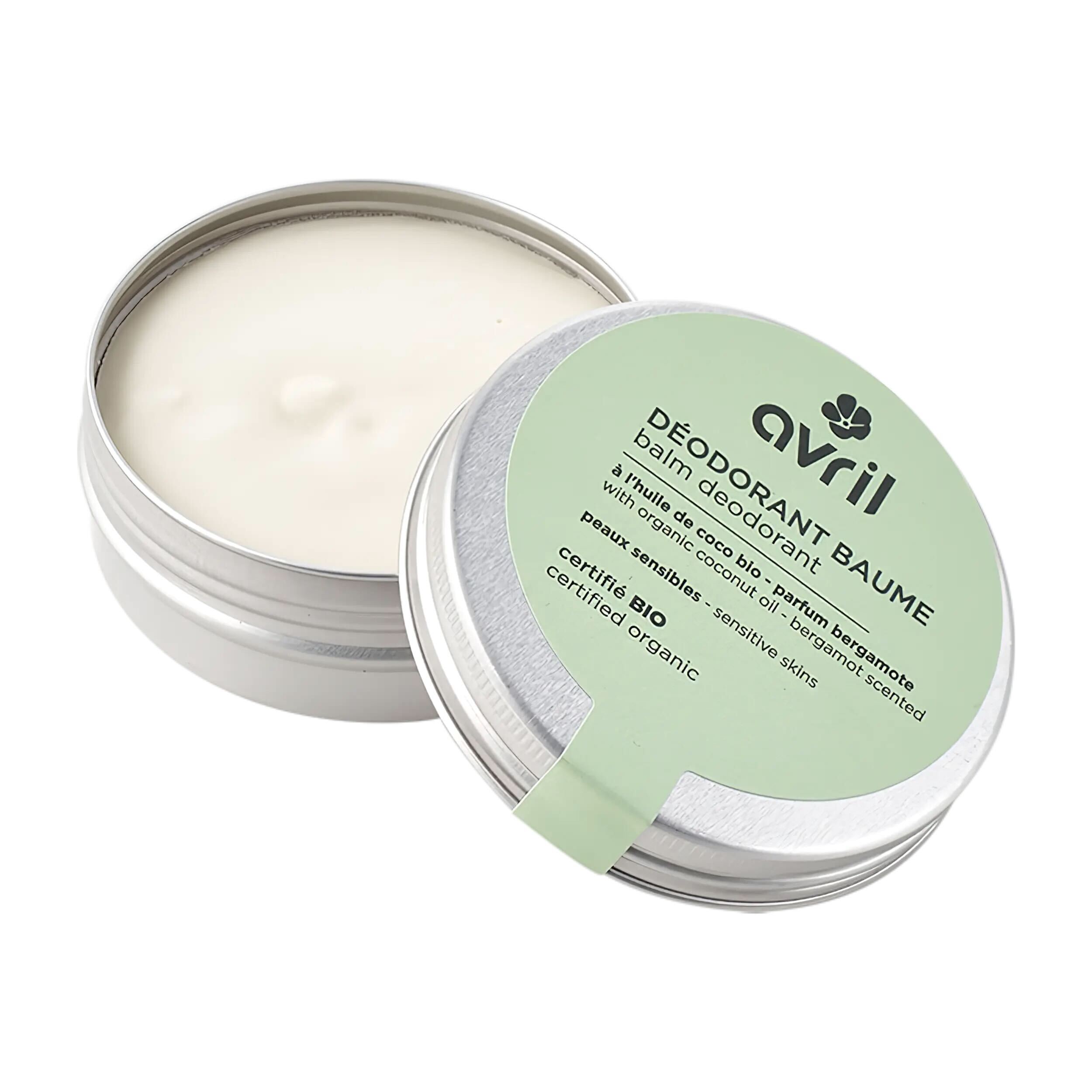 Ekologisk vegansk deodorant bergamot avril 85g