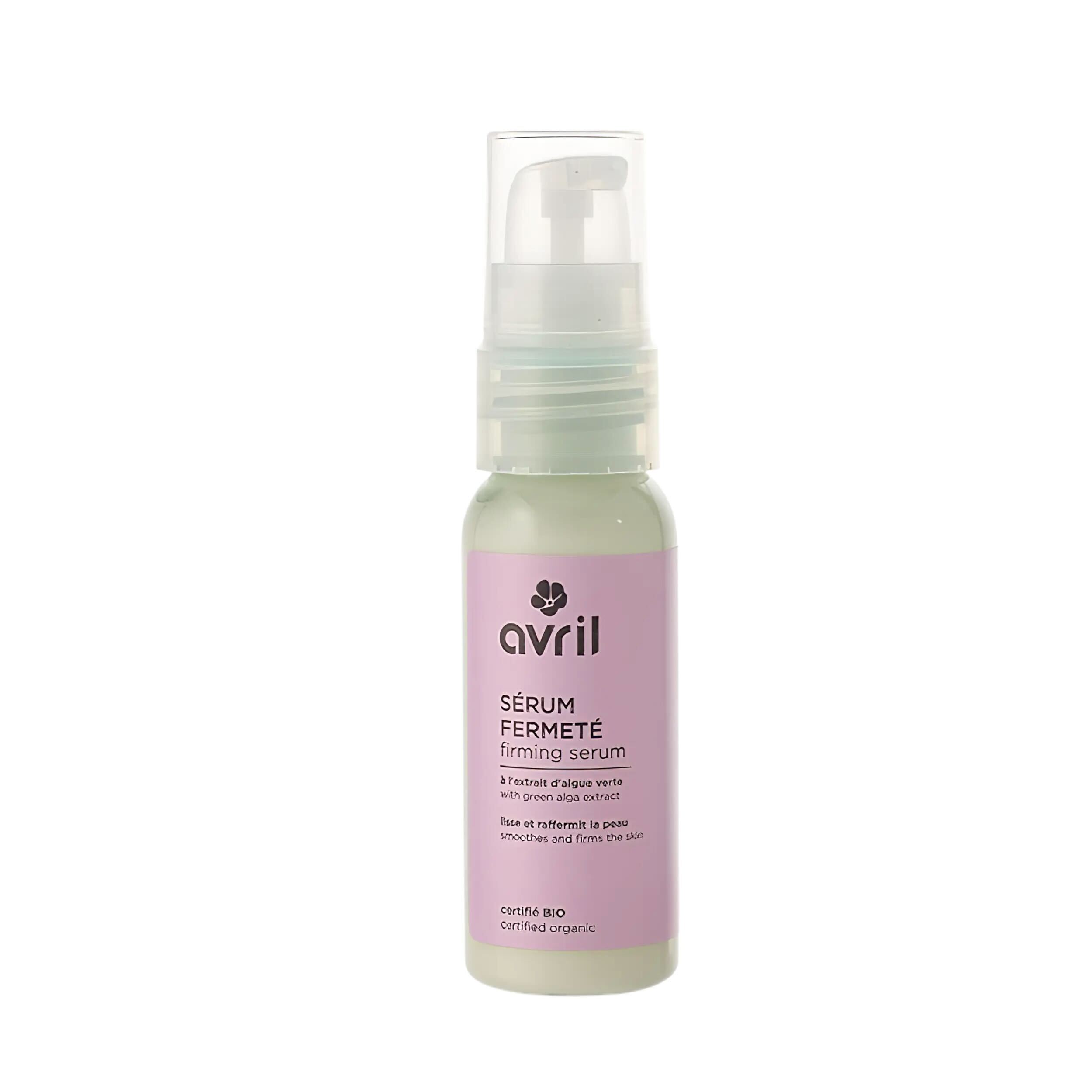 Veganskt ekologisk serum plumping firming avril 30