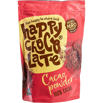ekologiskt fairtrade kakaopulver 250g happy chocolate