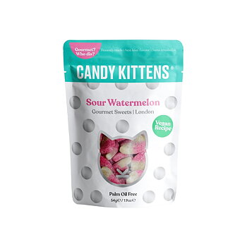 Godis med sur vattenmelonsmak candy kittens 140g
