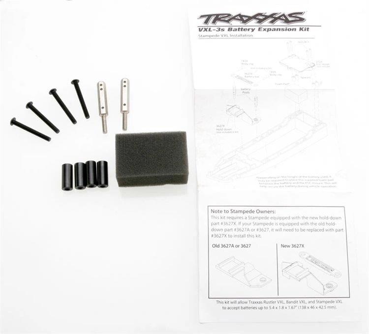 Traxxas Utbyggnadsset för Högre Batteri