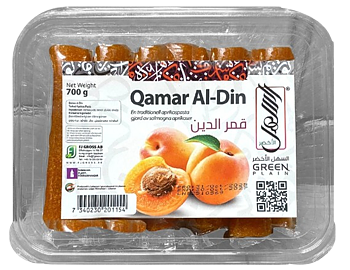 Aprikospasta Qamar Al-Din i 13 rullar 700g