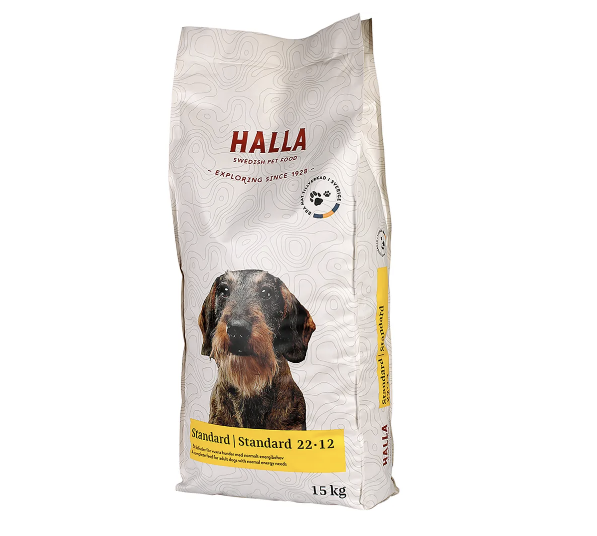 HALLA Hundfoder Standard 22-12 15kg