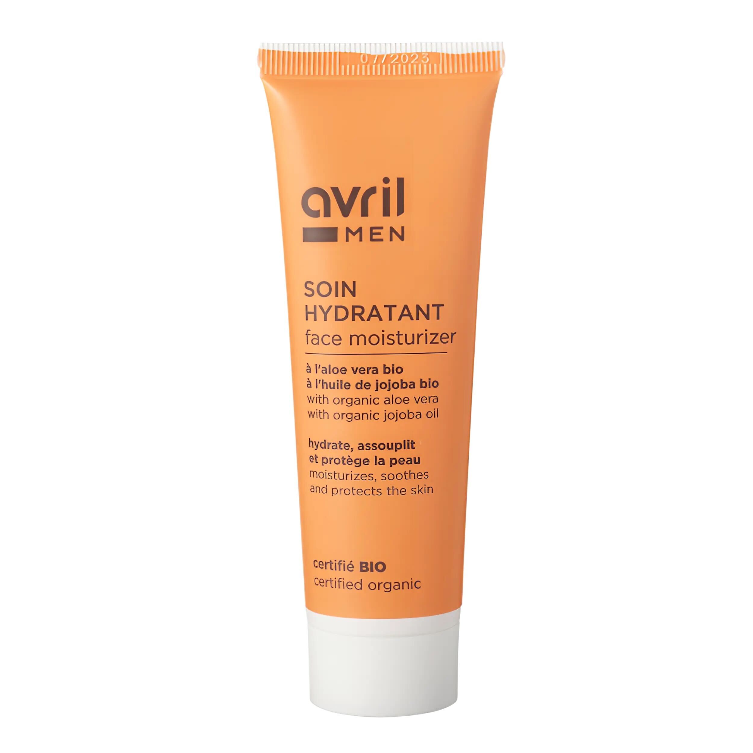 Vegansk ekologisk ansiktskräm för män avril 50ml