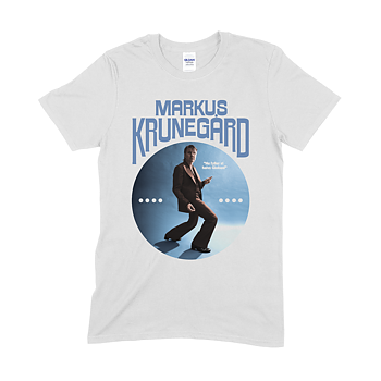 Markus Krunegård - T-shirt, Globen (white)