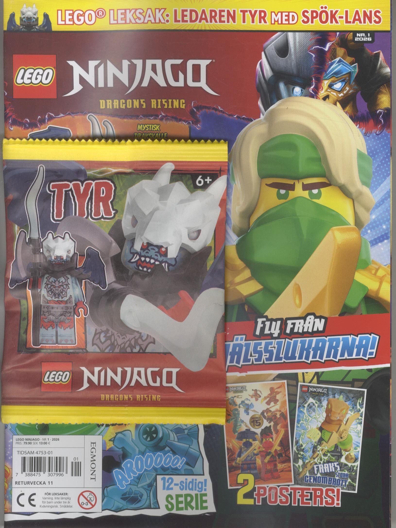 LEGO Ninjago nr 1 2026, Ledaren Tyr med spök-lans
