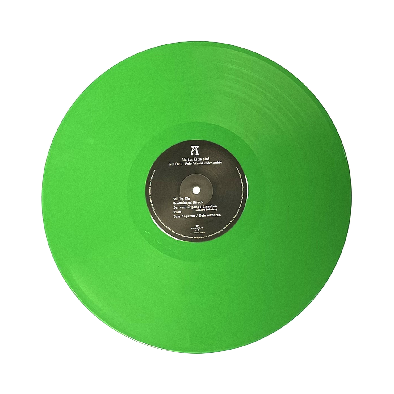 Markus Krunegård - Tutti Frutti (LP Grön Vinyl) Signerad! - 2