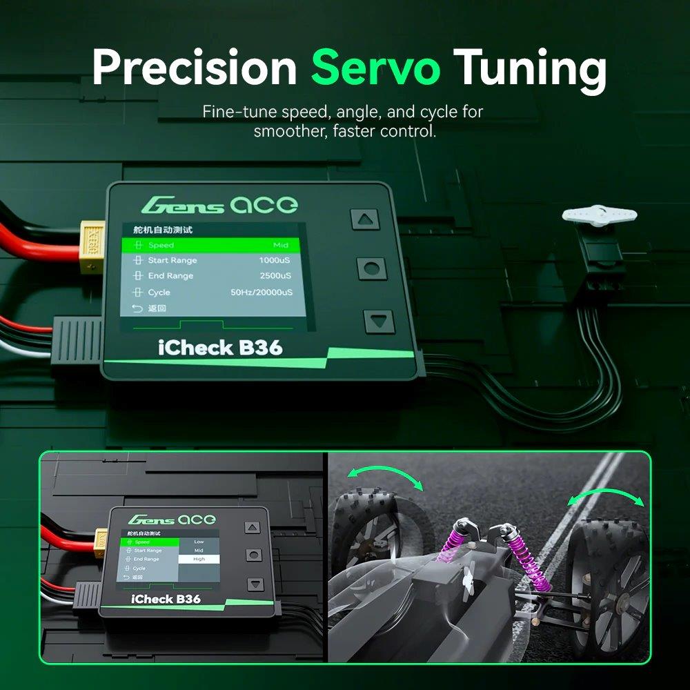 Gens ace iCheck B36 | Smart RC Battery Checker - 7