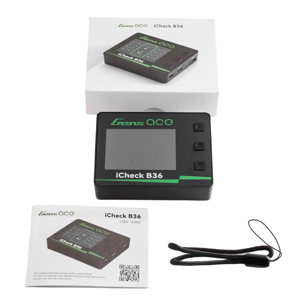 Gens ace iCheck B36 | Smart RC Battery Checker - 15