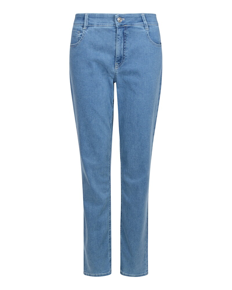Jeans Darja5 straight mellanblå denim