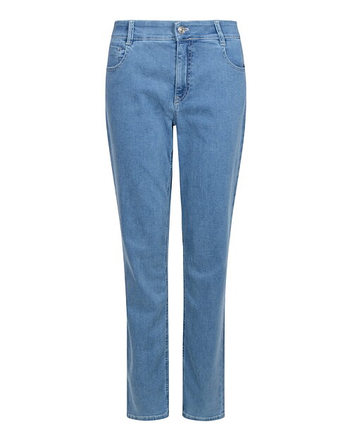 Jeans Darja5 straight mellanblå denim