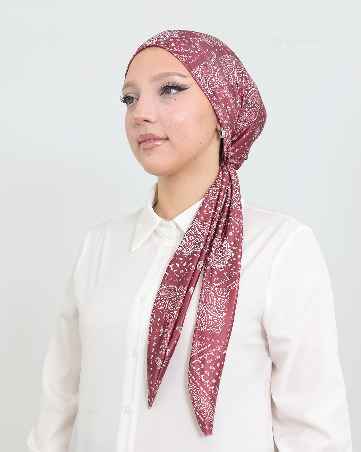 Turban - Allison - Maroon
