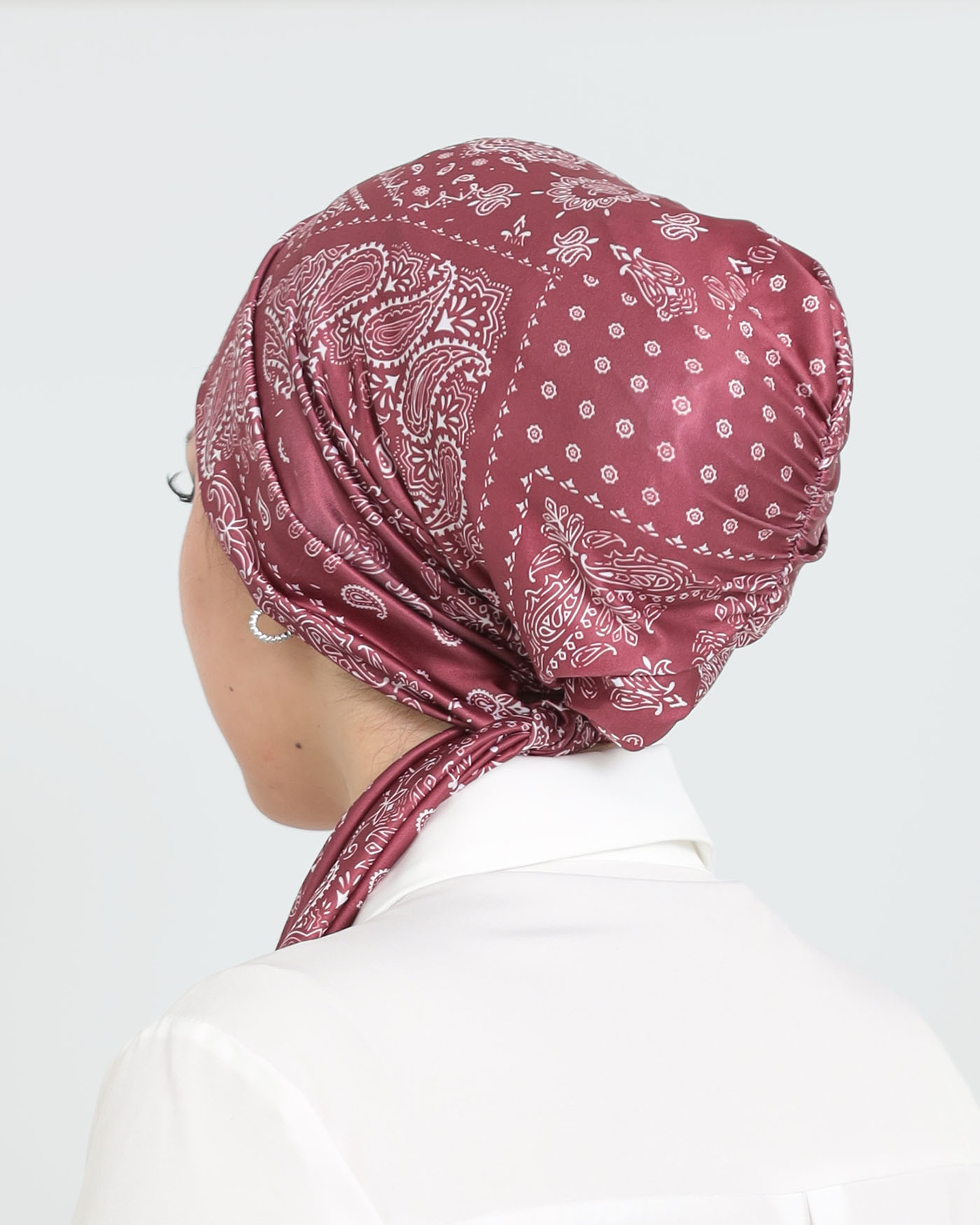 Turban - Allison - Maroon - 2