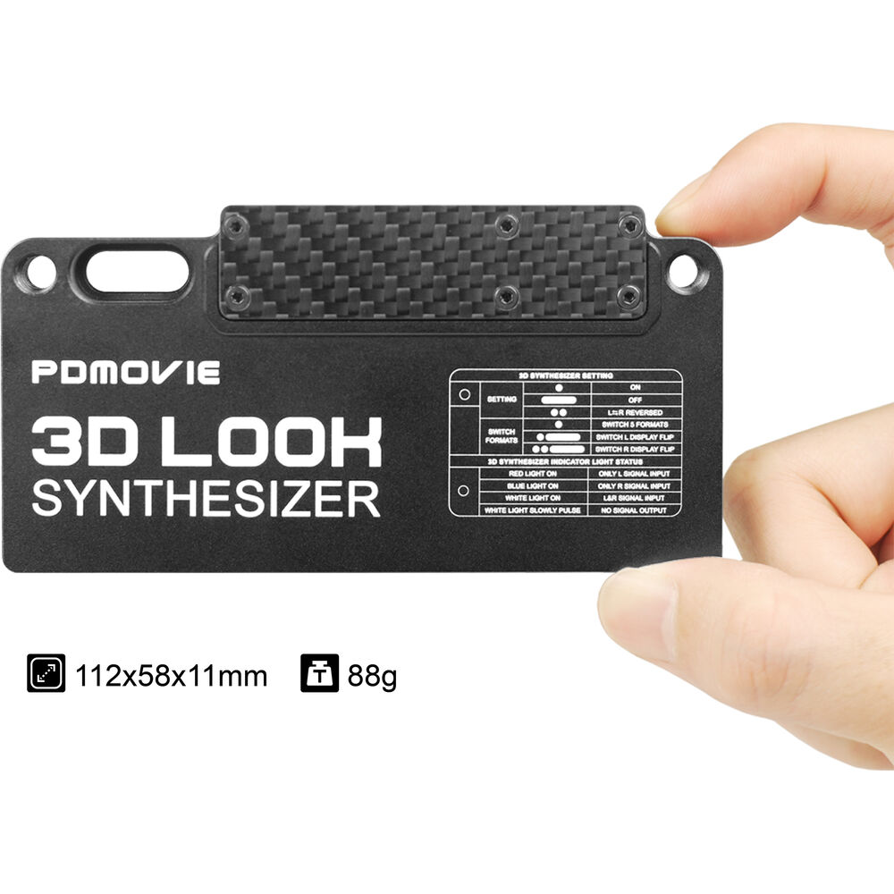 Pdmovie 3D LOOK 3D Image Synthesizer Processing System  - 2