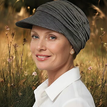 Ida keps mjuk skärm, mörkgrå