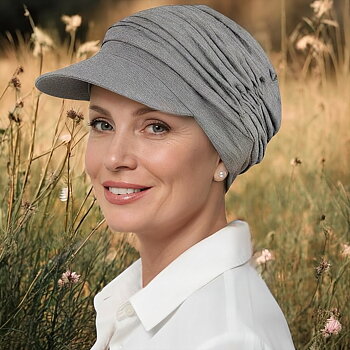 Ida keps mjuk skärm, ljusgrå