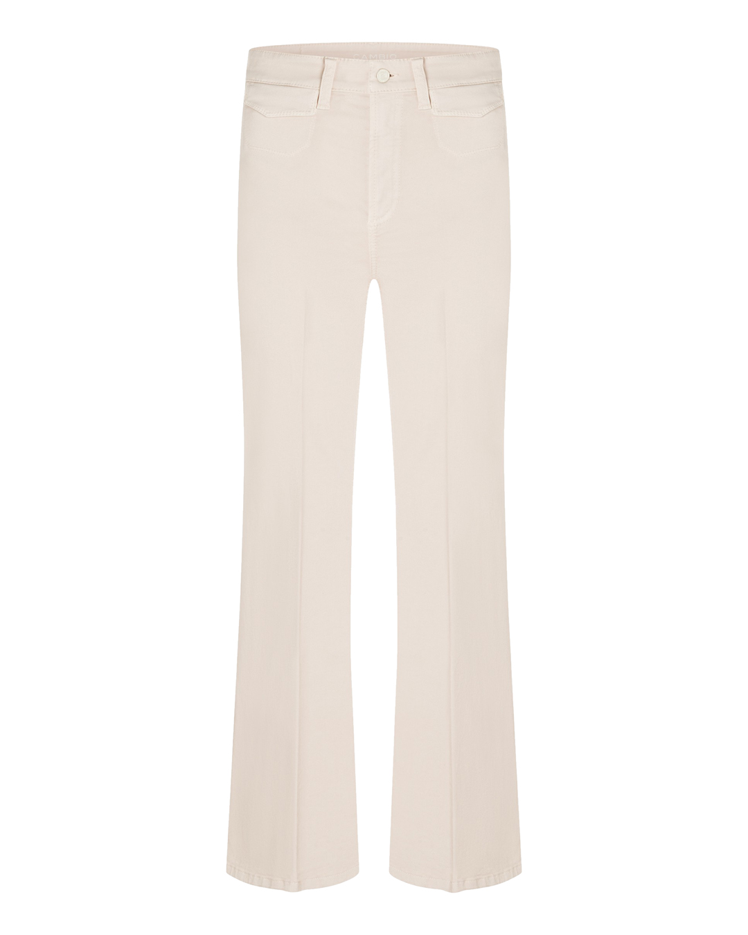 Jeans Fabienne square pocket flared sand - 6