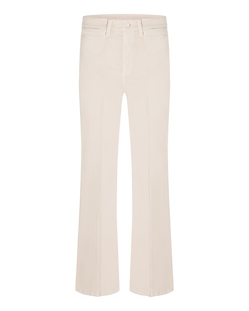 Jeans Fabienne square pocket flared sand - 6