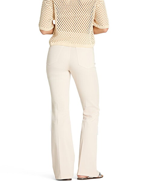 Jeans Fabienne square pocket flared sand - 2