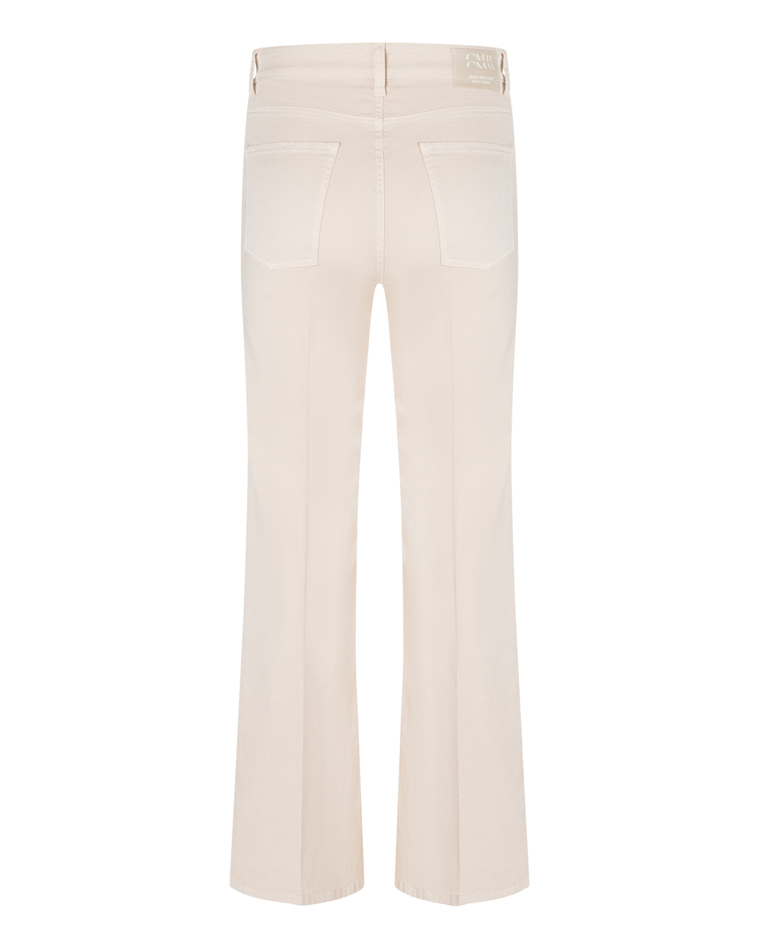 Jeans Fabienne square pocket flared sand - 7