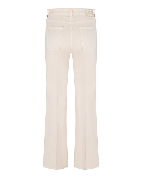 Jeans Fabienne square pocket flared sand - 7