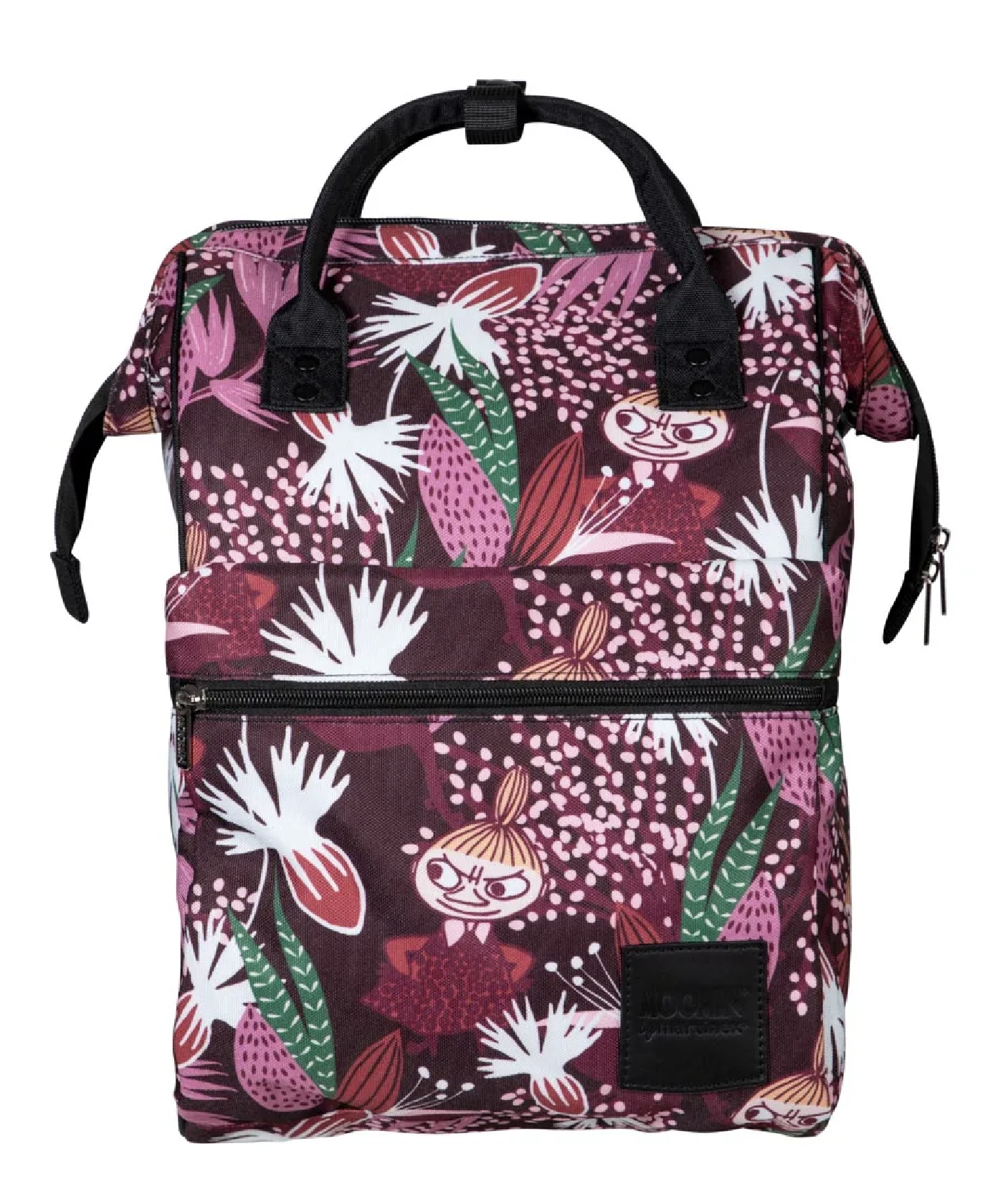 Moomin Backpack - Button Dark Red
