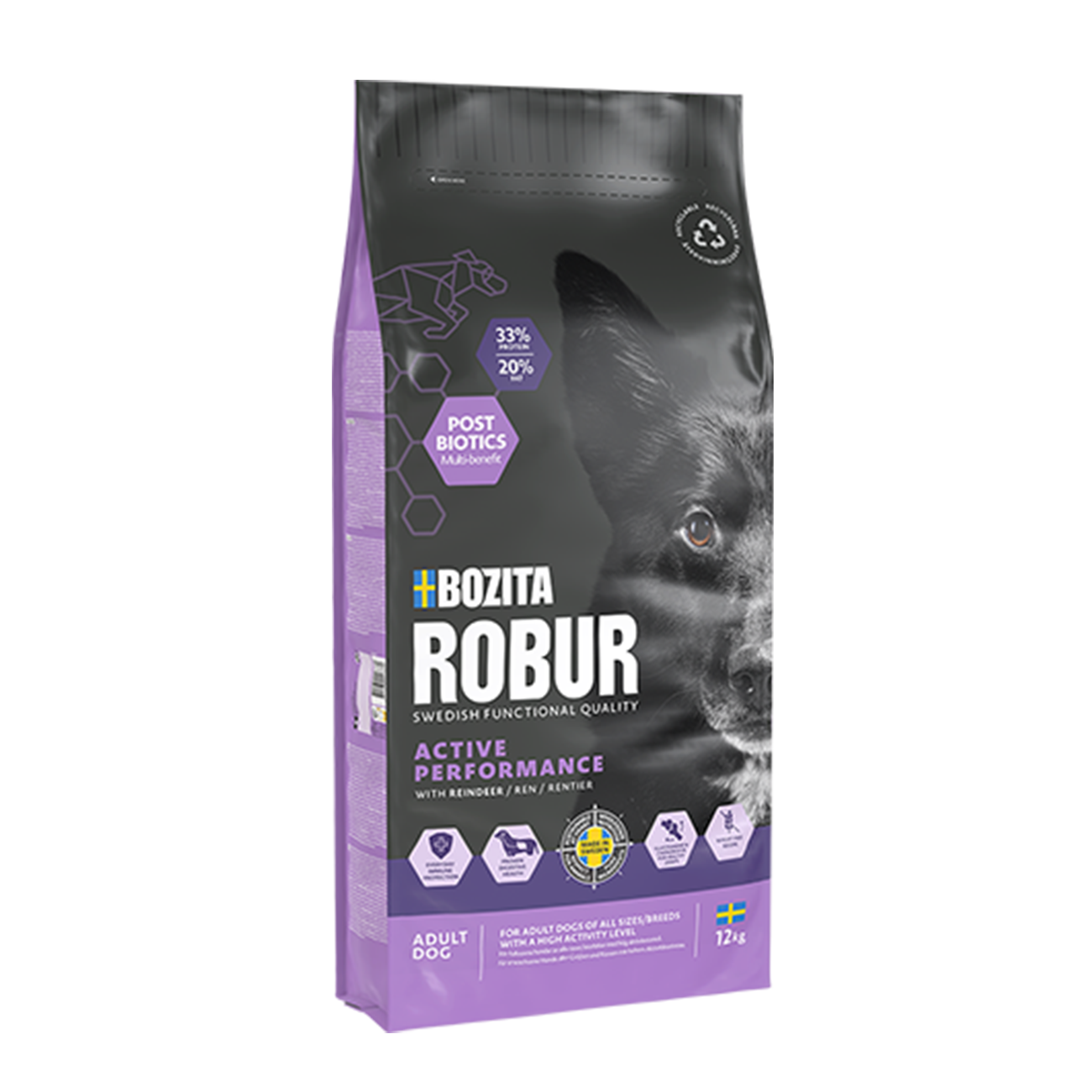 Bozita Robur Adult Active Performance 12 kg
