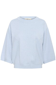 Cream Dela Pullover Cashmere Blue Melange