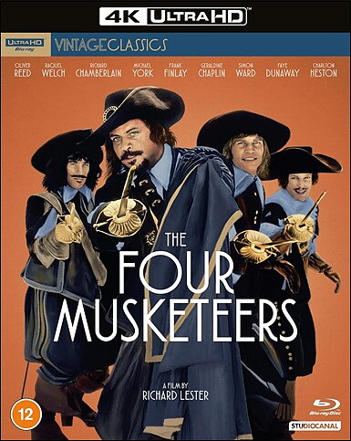 Four Musketeers (BLU-RAY 4K ULTRA HD + BLU-RAY)