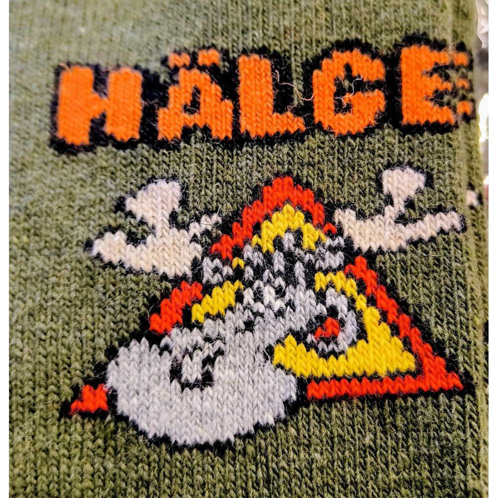 Strumpa Hälge - grön