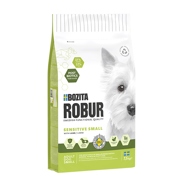 Bozita Robur Sensitive Adult Small Breed Lamb 3 kg