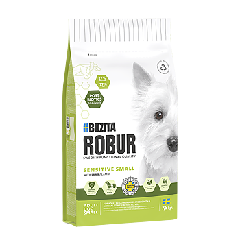 Bozita Robur Sensitive Adult Small Breed Lamb 3 kg