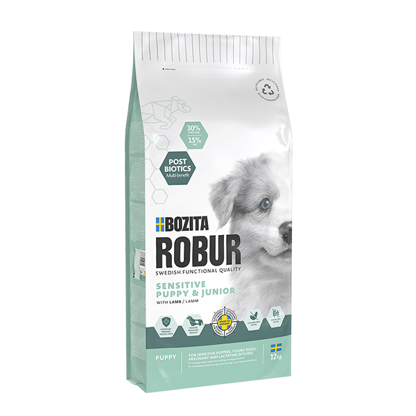 Bozita Robur Sensitive Grain Free Puppy Lamb 12 kg
