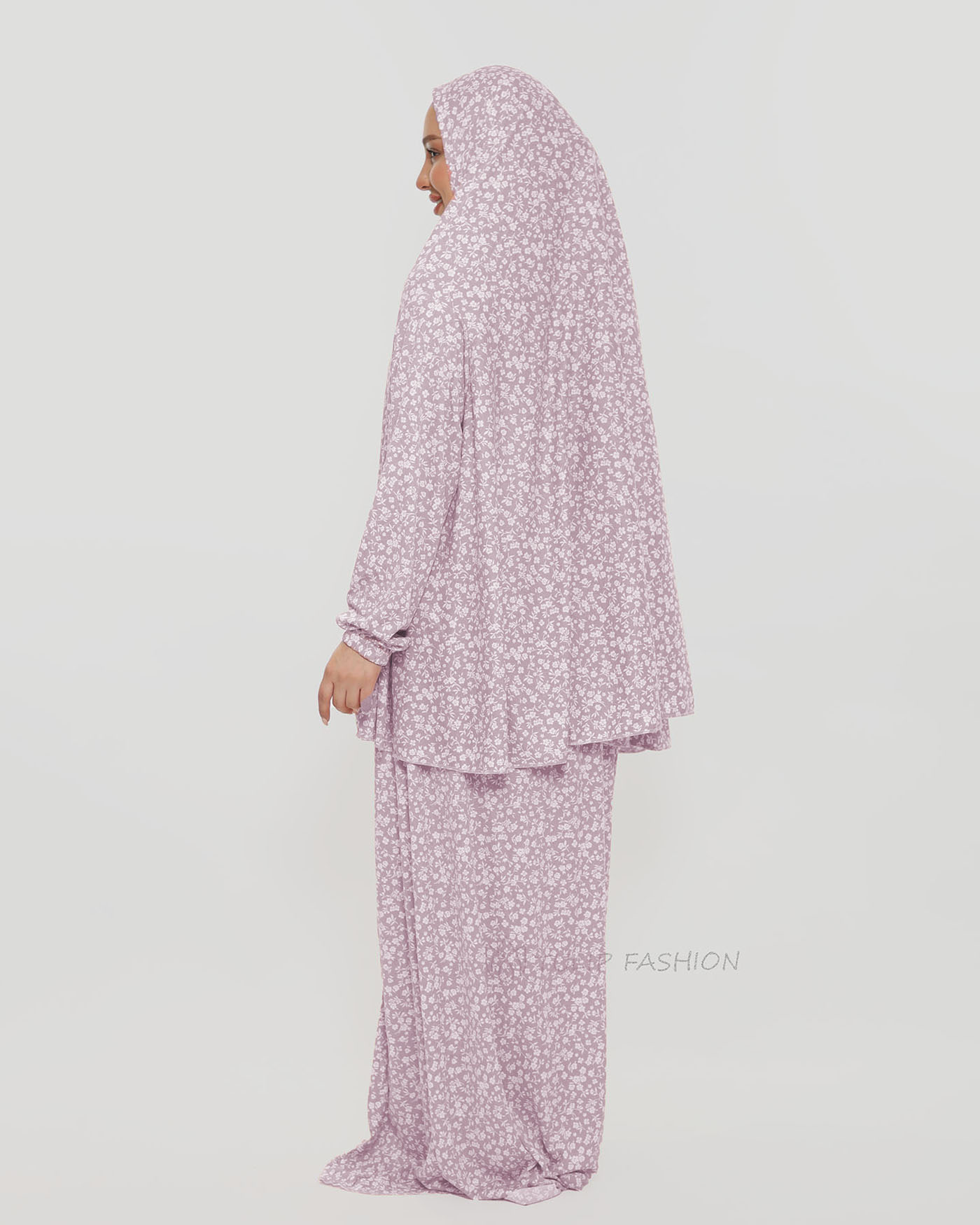 Gebetskleidung Amal - Mauve - 2