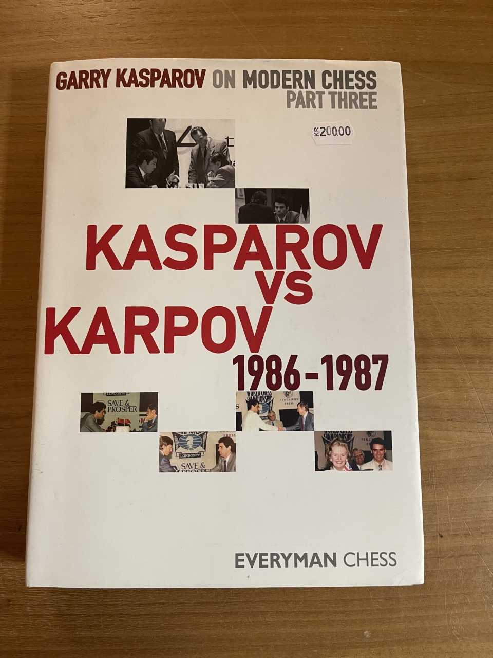 Antikvariskt - On Modern Chess 3 - Kasparov vs Karpov 1986-1987 av Kasparov