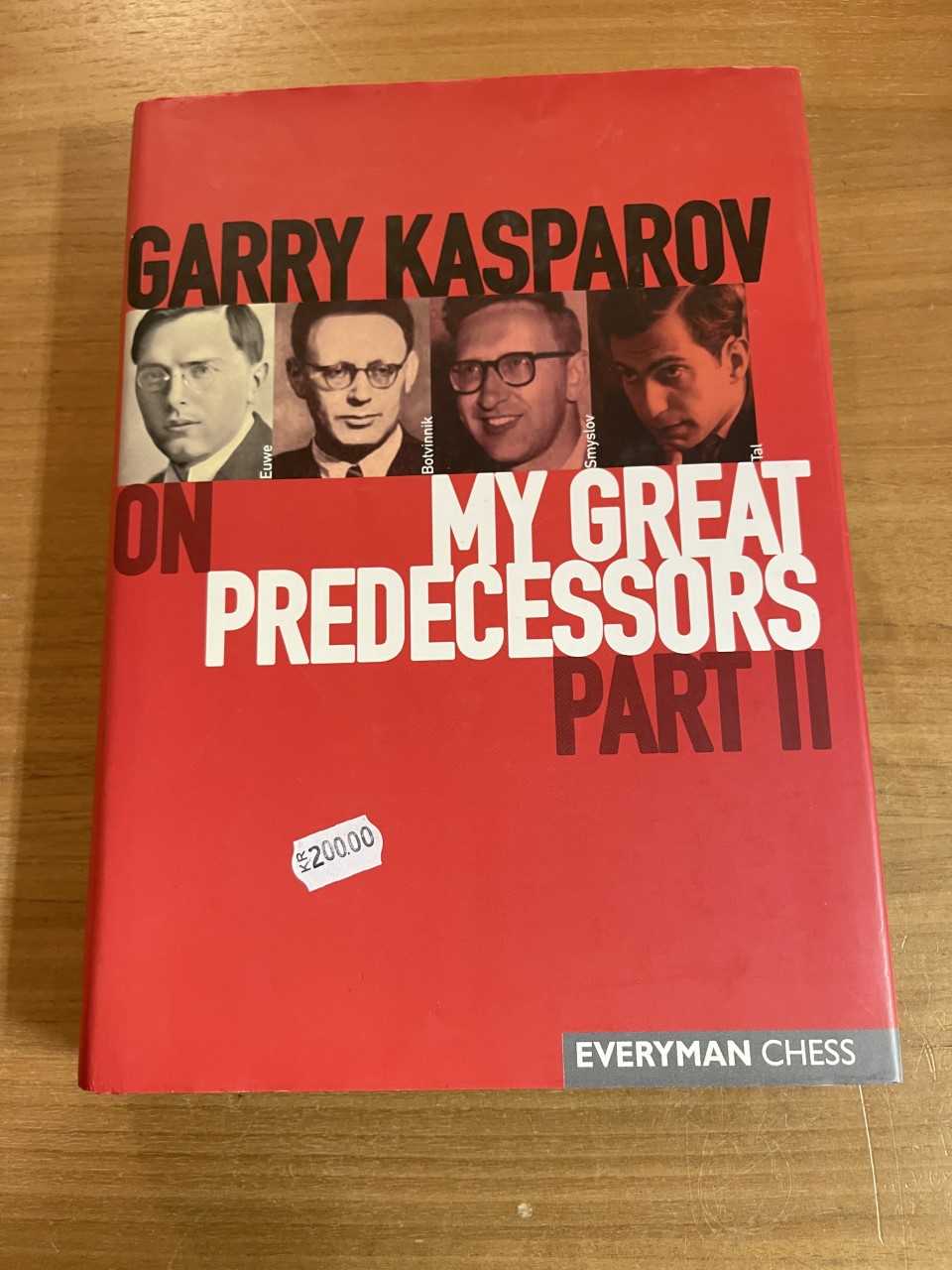 Antikvariskt - On My Great Predecessors Part 2 av WCC Garry Kasparov - Hårdpärm