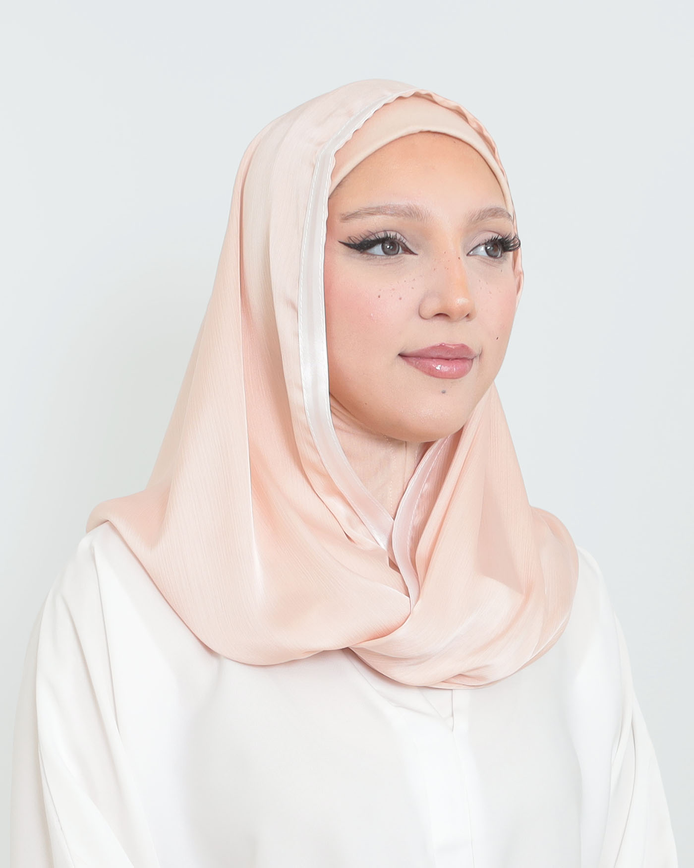 Hijab - Instant Satin - Blush - 3