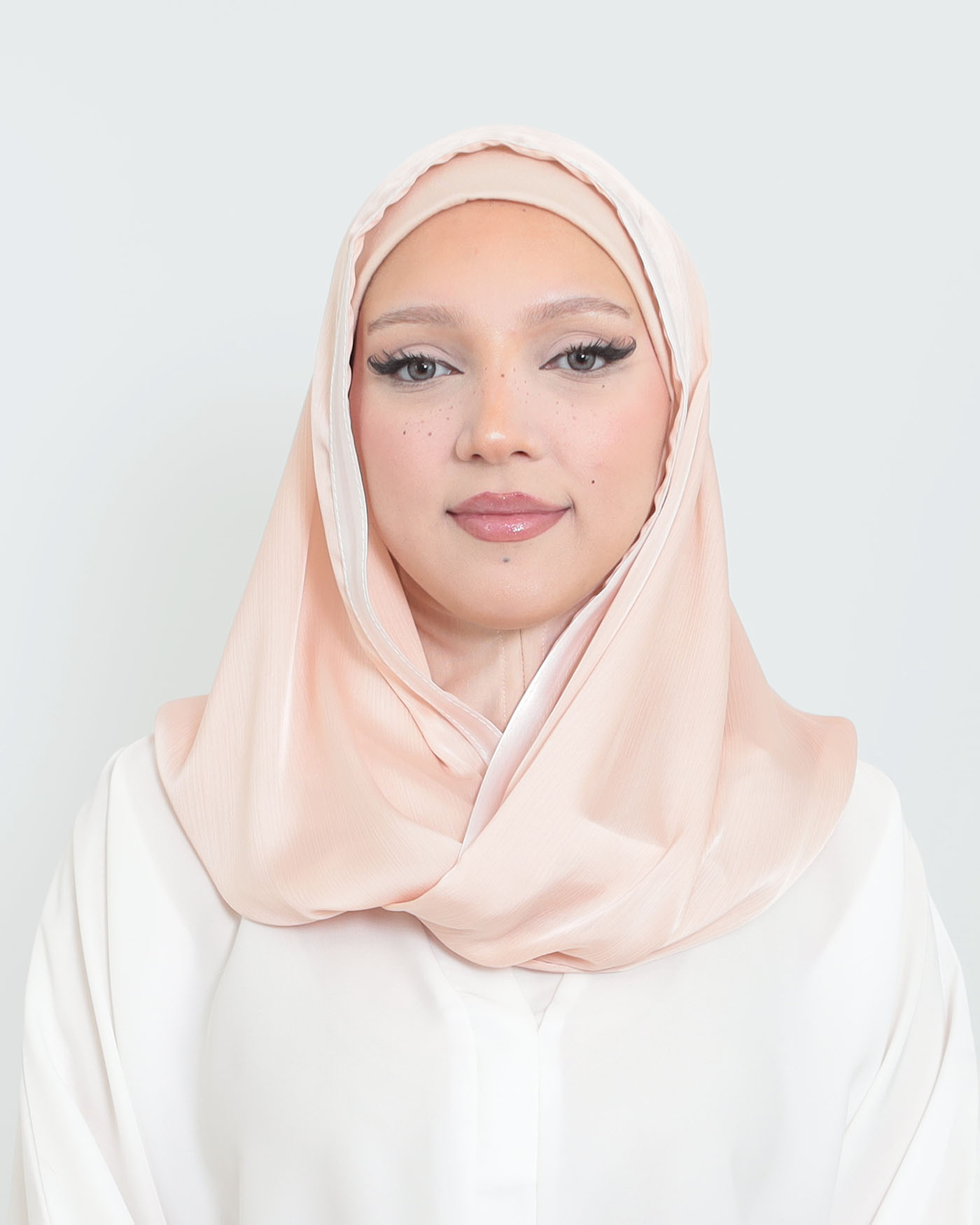 Hijab - Instant Satin - Blush
