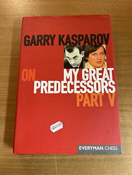 Antikvariskt - On My Great Predecessors Part 5 av WCC Garry Kasparov - hård pärm