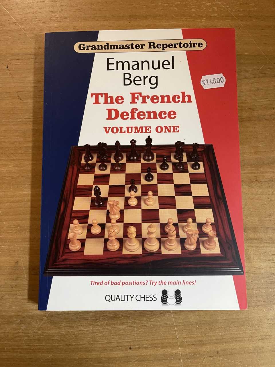 Antikvariskt - Grandmaster Repertoire 14 - The French Defence 1 av GM Berg - Mjukpärm