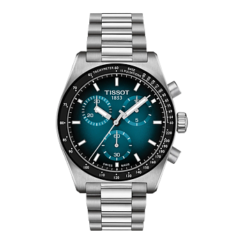 T149.417.11.041.01 Tissot PR 516 Chronograph 40 blå och svart